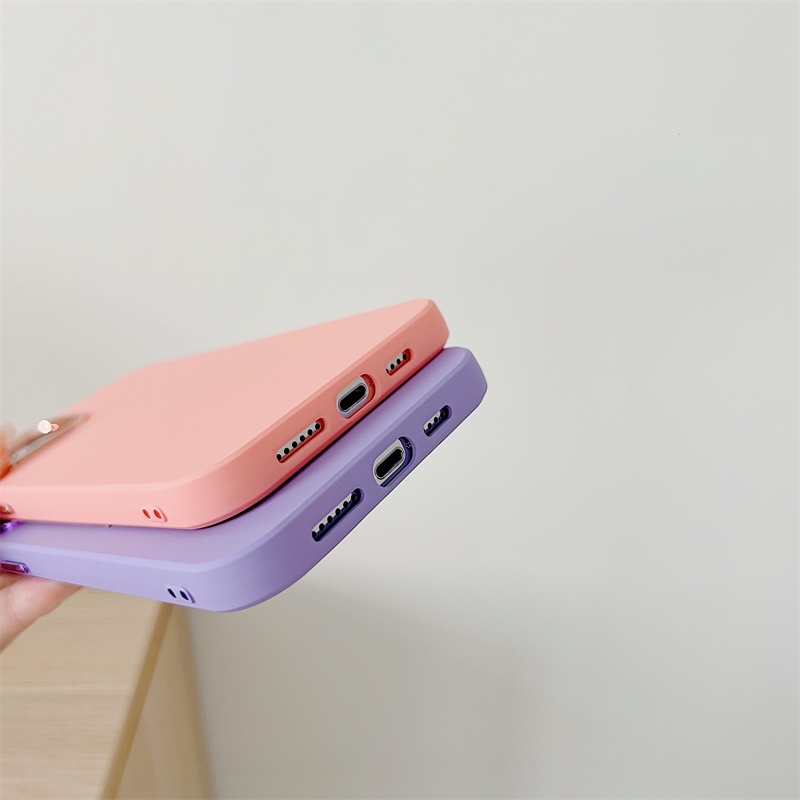 Hard case Bahan PP Warna Polos Untuk Iphone 11 12 13PROMAX X XS XR XSMAX 6 / 7 / 8 plus