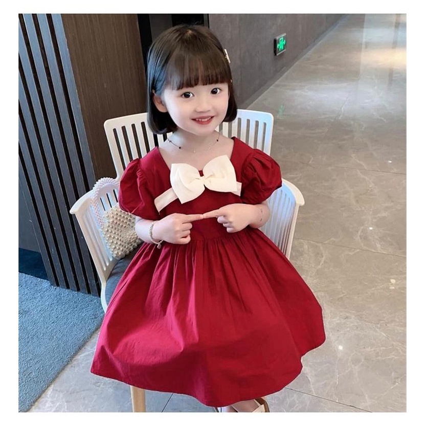 Amspro Dress anak perempuan pakaian anak perempuan dress Cindy