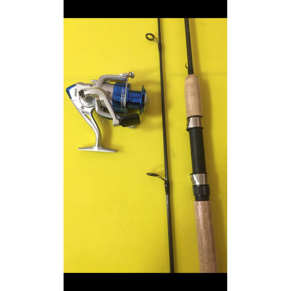 Set pancing reel cx4000chihiro dan joran/paket Alat pancing set