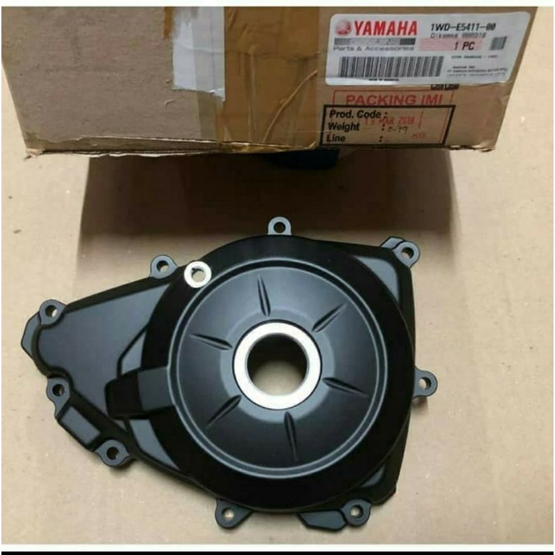 Cover crankcase Blok kopling kiri Bak magnet R 25 R25 R-25 MT25 MT-25 MT 25 ori 1WD-E5411-00