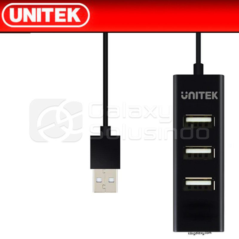 USB Hub UNITEK USB2.0 4-Port Hub Y-2140