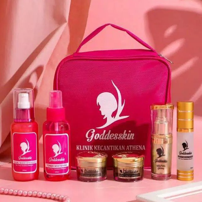 skincare goddesskin whitening series by klinik kecantikan athena