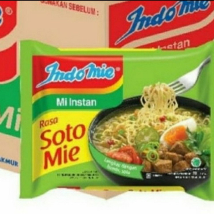 

Mie instan INDOMIE soto.