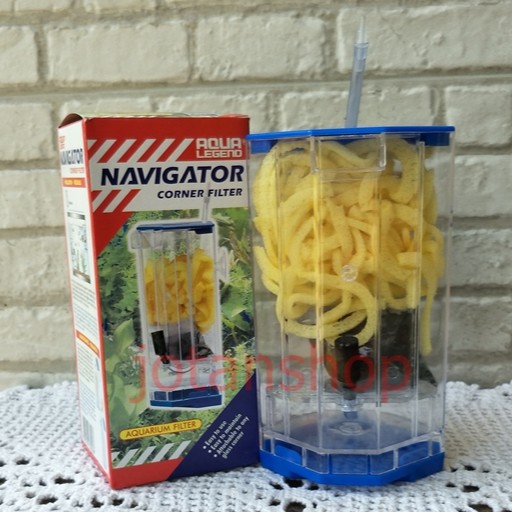 AQUA LEGEND NAVIGATOR CORNER FILTER POJOK SUDUT AQUARIUM AQUASCAPE