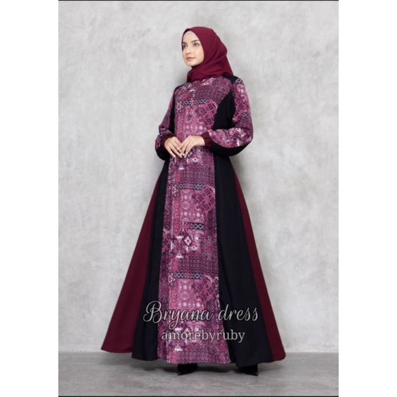 BRYANA DRESS ORI AMORE BY RUBY