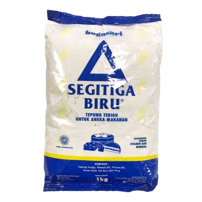 

TEPUNG TERIGU SEGITIGA BIRU PROTEIN SEDANG 1KG