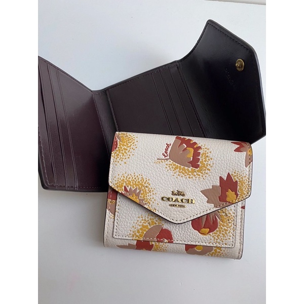 coach Small Wallet With Floral Print