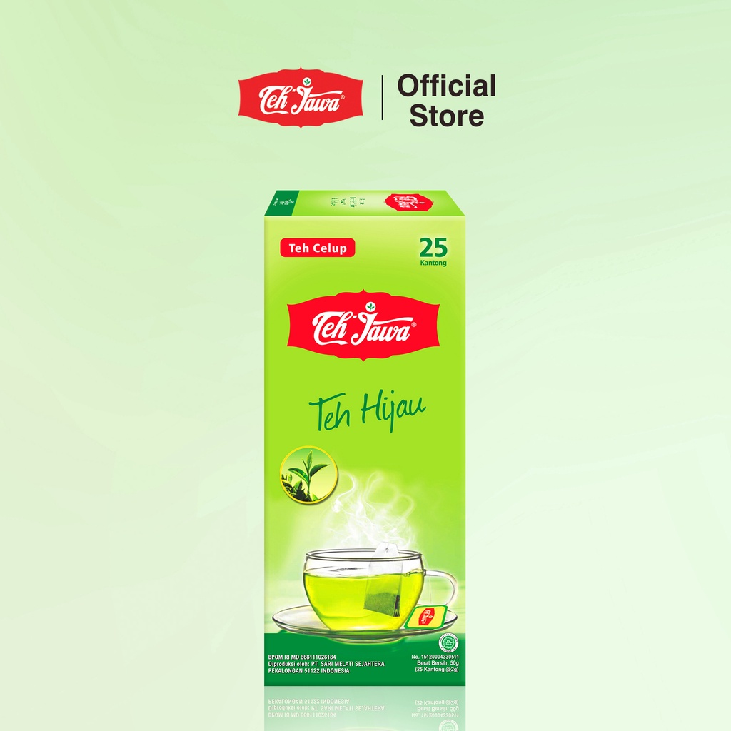 Teh Jawa Green Tea/Teh Hijau Celup isi 25