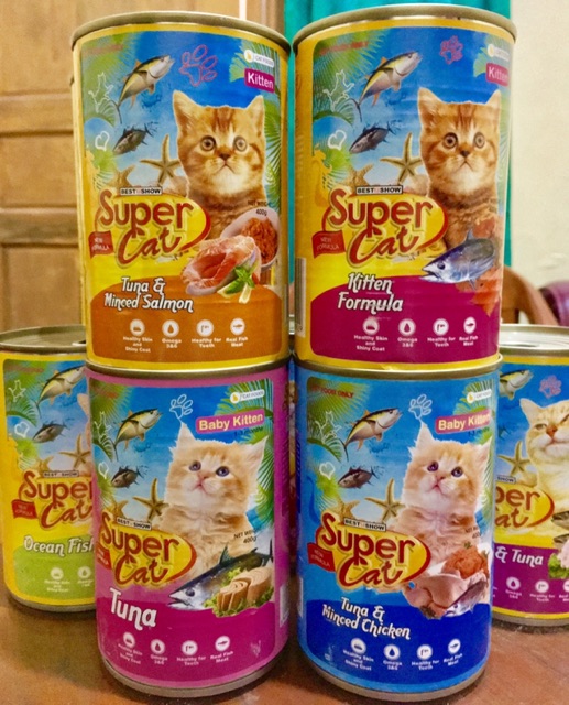 Super cat pakan basah kucing 400 gram