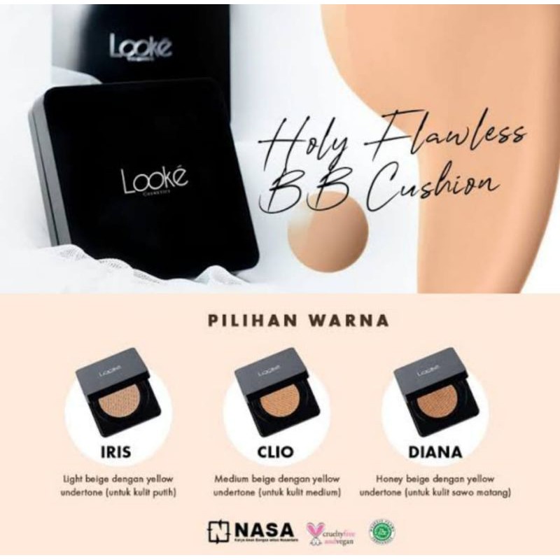 LOOKE BB CUSHION HOLY FLAWLESS #LOOKE #ORI