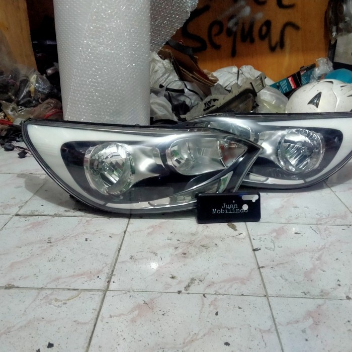 {BEKAS} Headlamp Lampu Depan Kia Rio 2012 2013 2014 Original Limited