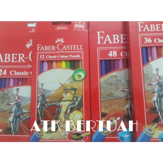 

Pensil Warna Faber Castell 24 Classic