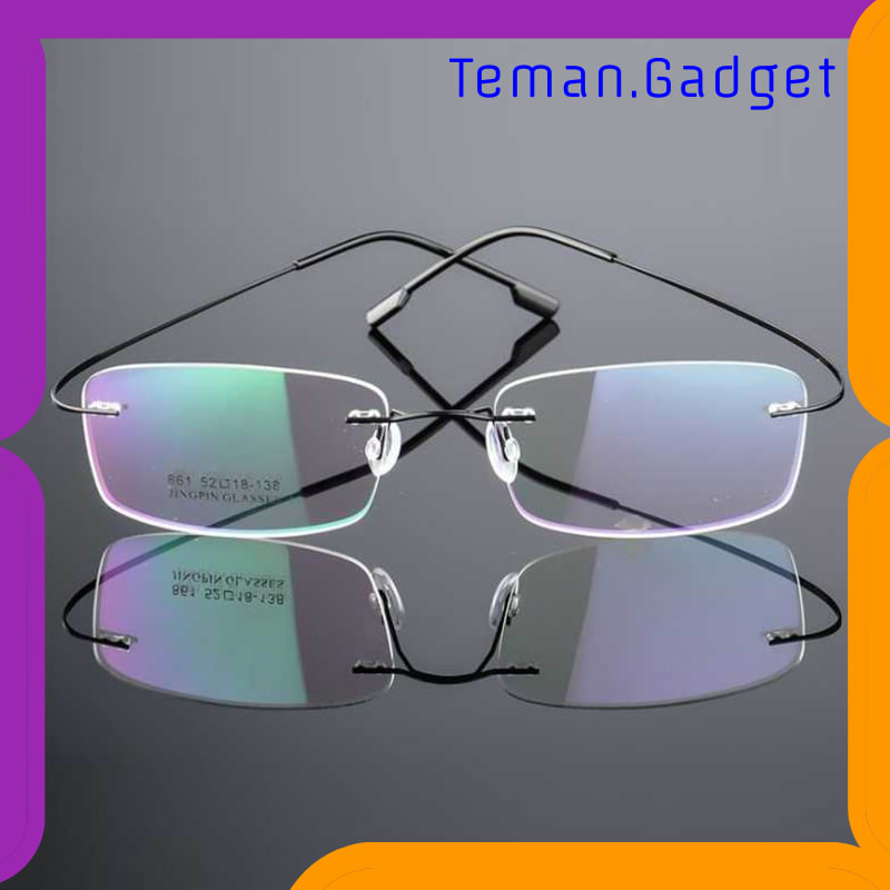 TG-EA044 FONEX FRAME KACAMATA FRAMELESS TITANIUM ULTRA LIGHT - JHY-295