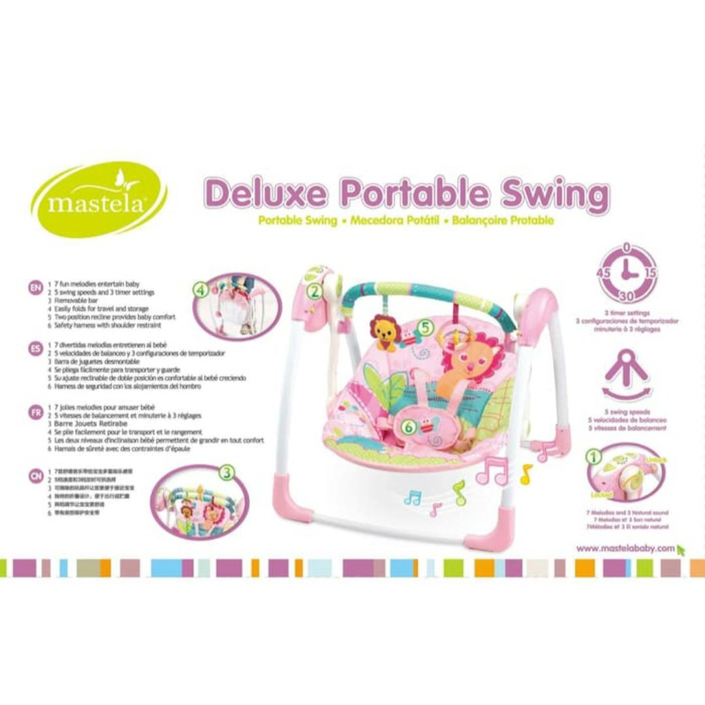 Mastela Deluxe Portable Swing MT-6519/MT-6579