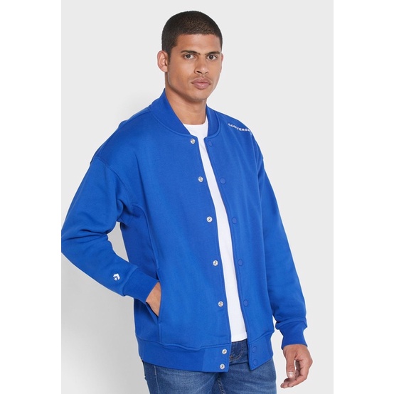 CONVERSE JACKET BOMBER VARSITY BLUE ORIGINAL AUTHENTIC