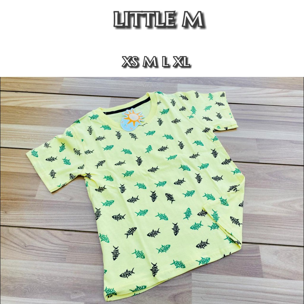 kaos little m kuning15