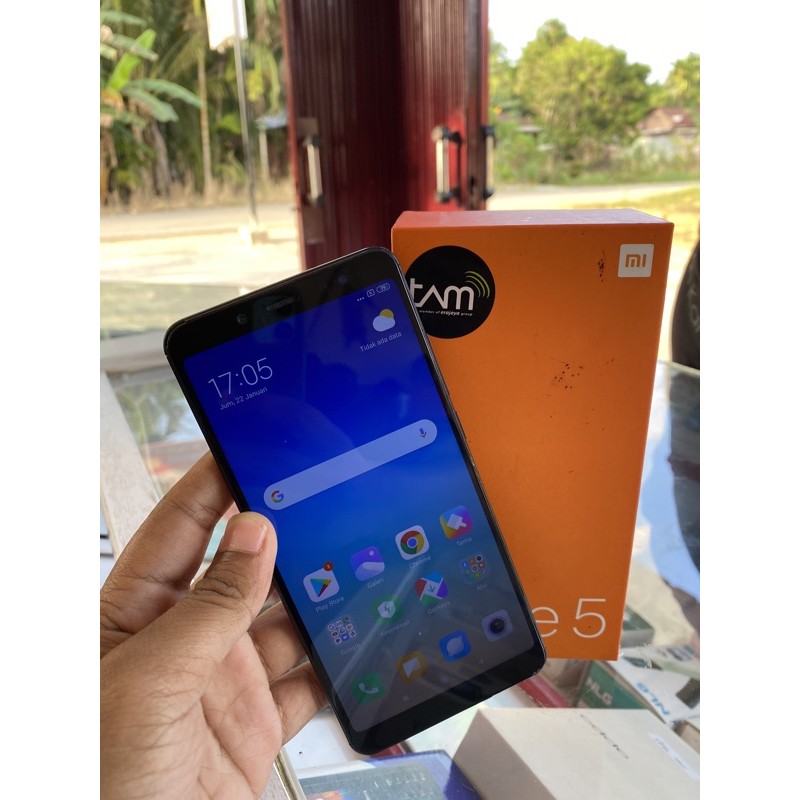 xiomi redmi note 5 ram 4GB / 64GB second