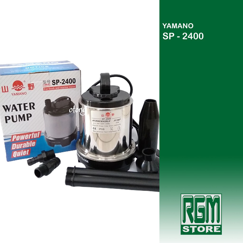 Yamano sp - 2400 sp2400 mesin pompa celup kolam ikan hidroponik murah