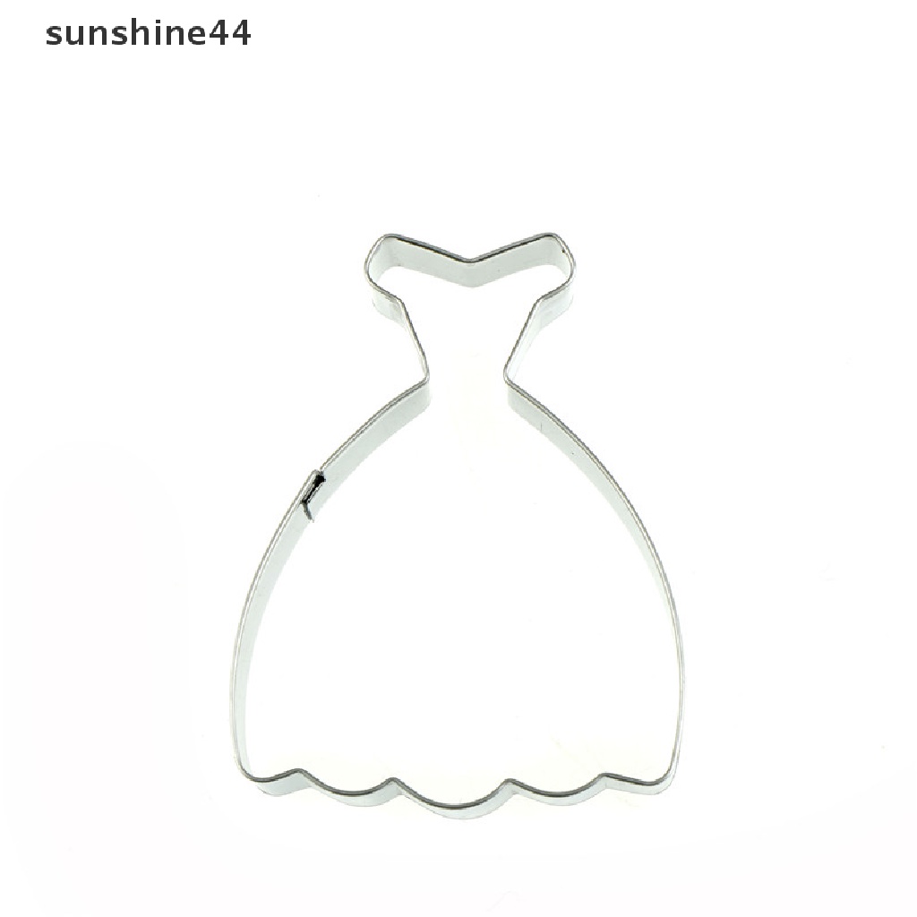 Sunshine Cetakan cutter Bentuk dress princess Untuk Dekorasi Kue / Biskuit