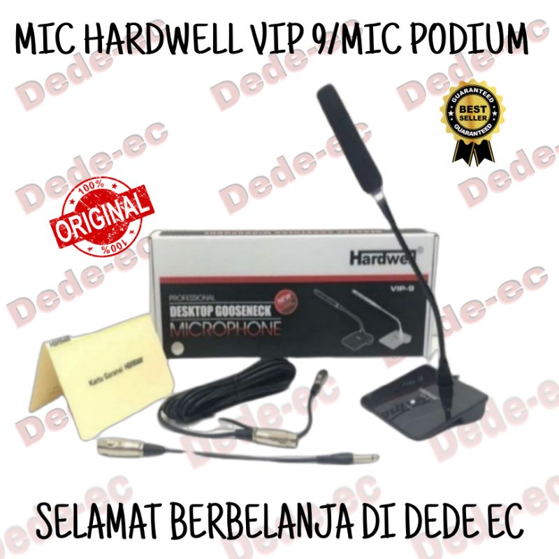 Hardwell Vip 9/Mic Meja Hardwell Vip 9 Original/Mic Meja Podium