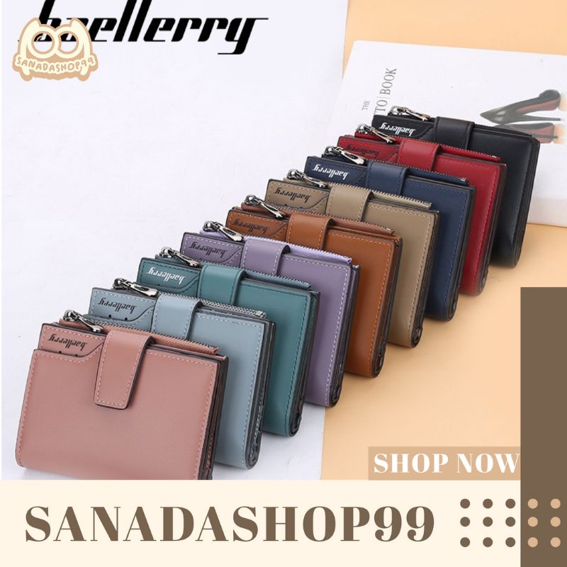 (DM8) Dompet Baellerry N5013 Dompet Wanita Kecil Bahan Kulit PU Leather Spesial