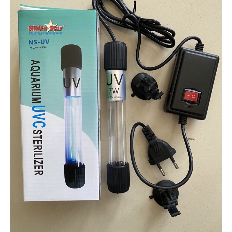 Lampu UV Akuarium Celup 7Watt NS UV