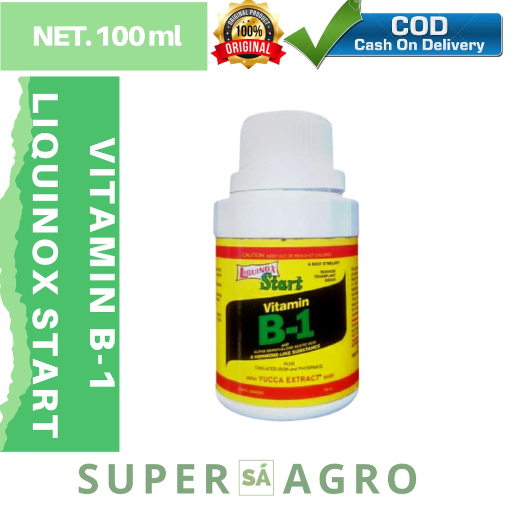 Jual Vitamin B1 Untuk Vitamin Tanaman Pupuk Tanaman Anti Stres | Shopee ...