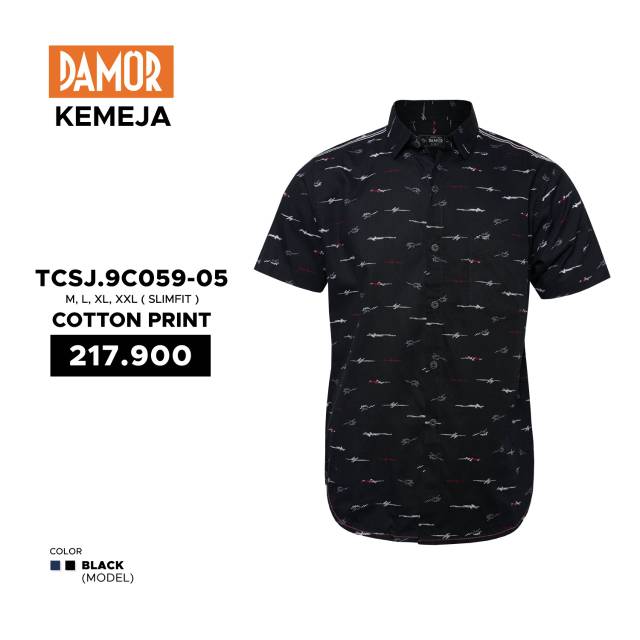 Kemeja pria Damor terbaru