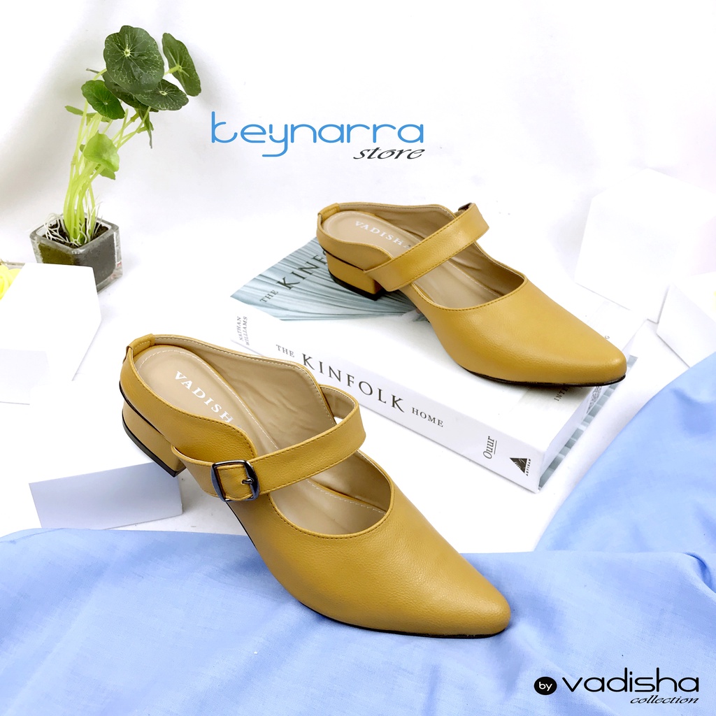 VADISHA DEANA Sendal Wanita, Sendal Heels/ Sendal Hak Tahu 3cm RR 03  By.Keynarra Store