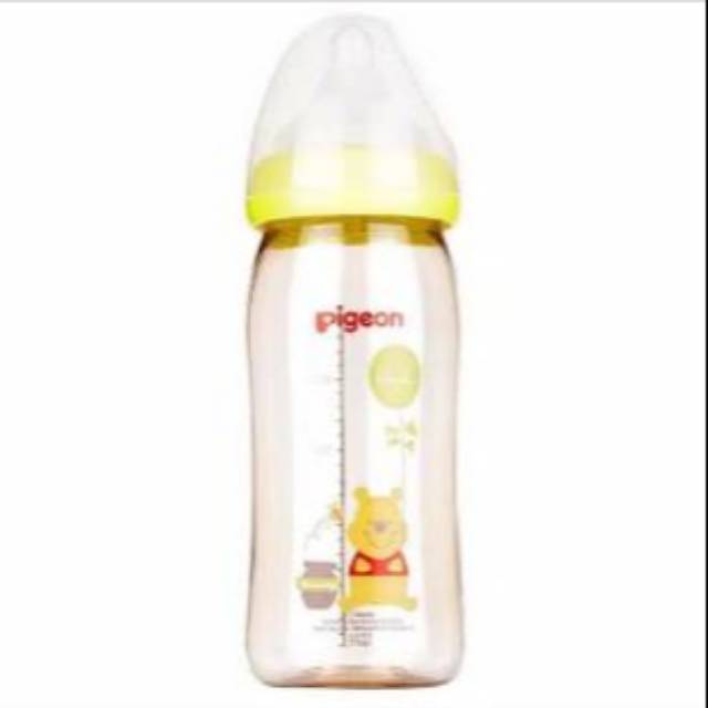 Pigeon Botol Susu PPSU Wide Neck Disney Mickey Pooh160  240ml