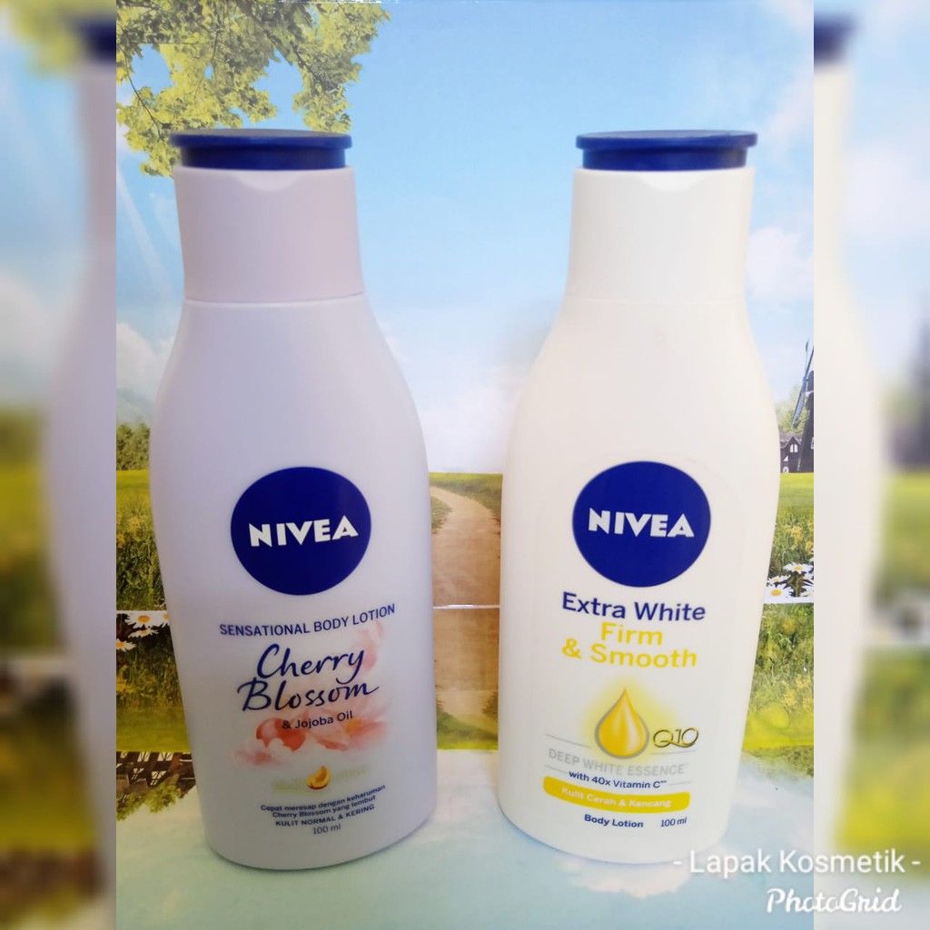 Nivea Body Lotion Extra White Firm And Smooth Shopee Indonesia