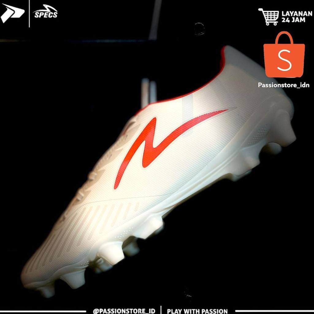 SEPATU BOLA SPECS SWERVO HYDRA FG WHITE