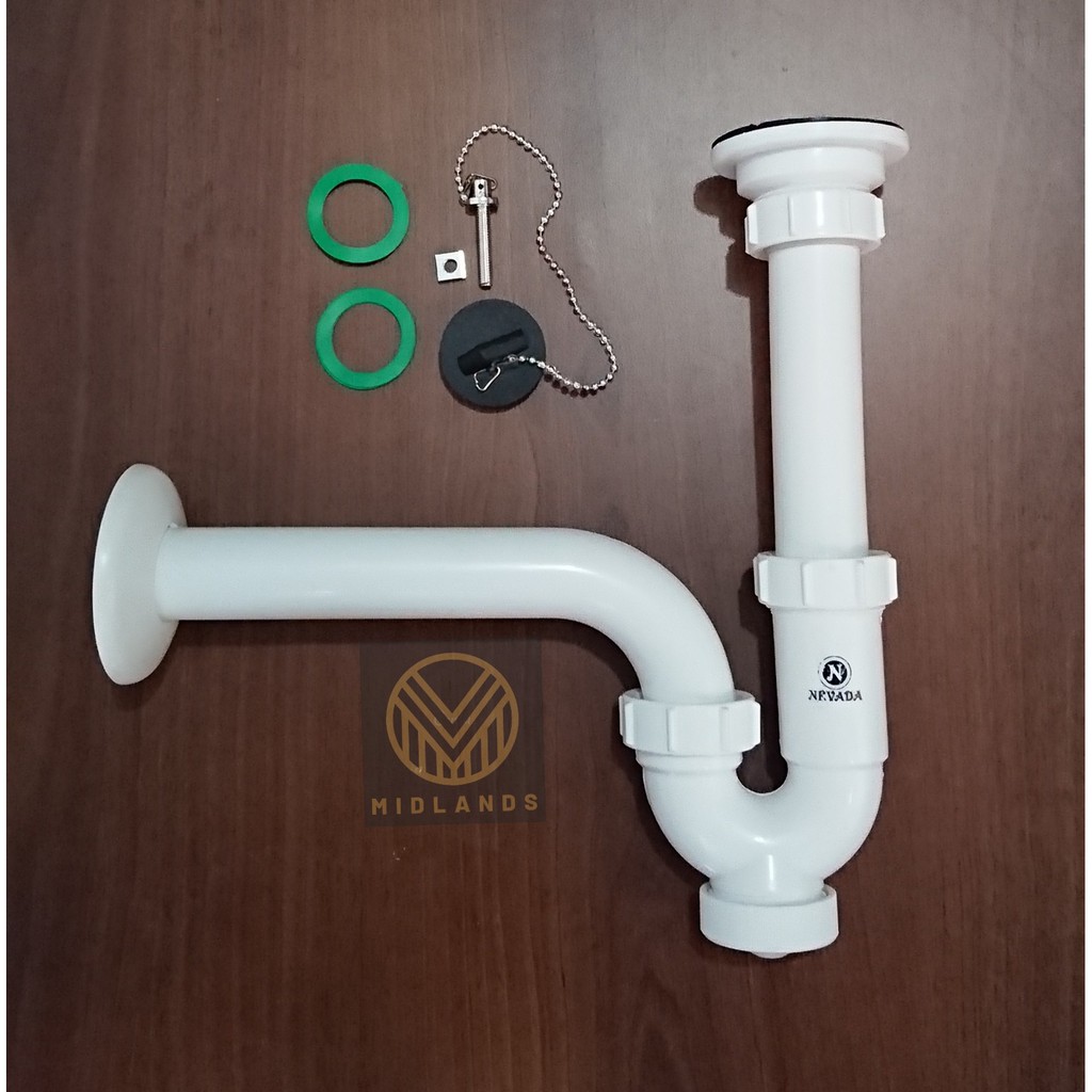 SIFON WASTAFEL PVC / SARINGAN WASTAFEL PLASTIK / SIFON ANGSA / AVUR/AFUR WASTAFEL