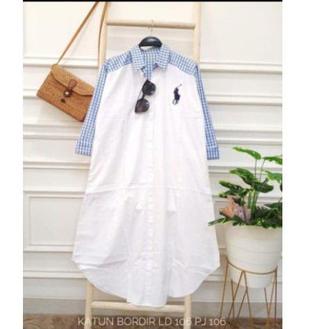 tunik katun bordir Import