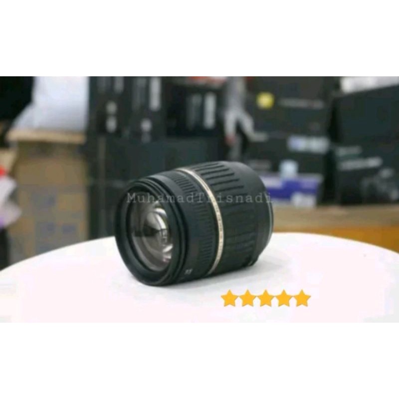 Lensa Tele Sapujagat Tamron 18-200mm Nikon For DSLR Hitam Murah