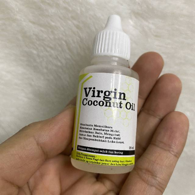 Obat kulit dan bulu vco virgin coconut oil 25ml or 60ml