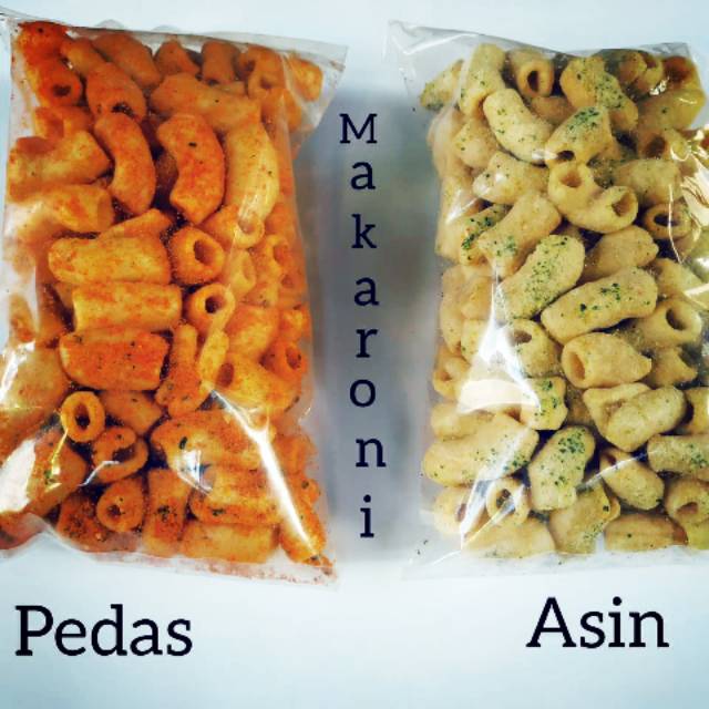 

Cemilan Kita - Makaroni pedas/asin - kerupuk - Snack - Cemilan Bumbu Daun Purut (KEMASAN BESAR)