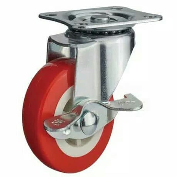Roda Etalase Koper meja kursi furniture 3 cm Dengan rem