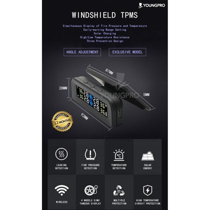 Sensor | Garansi 12 Bulan Youngpro C260- Solar Tpms Solar Yp C260