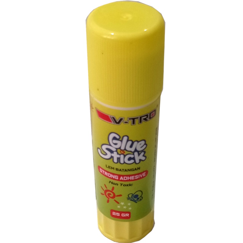 Lem Kertas batang Glue Stick V-tro / Vtro 25 gram