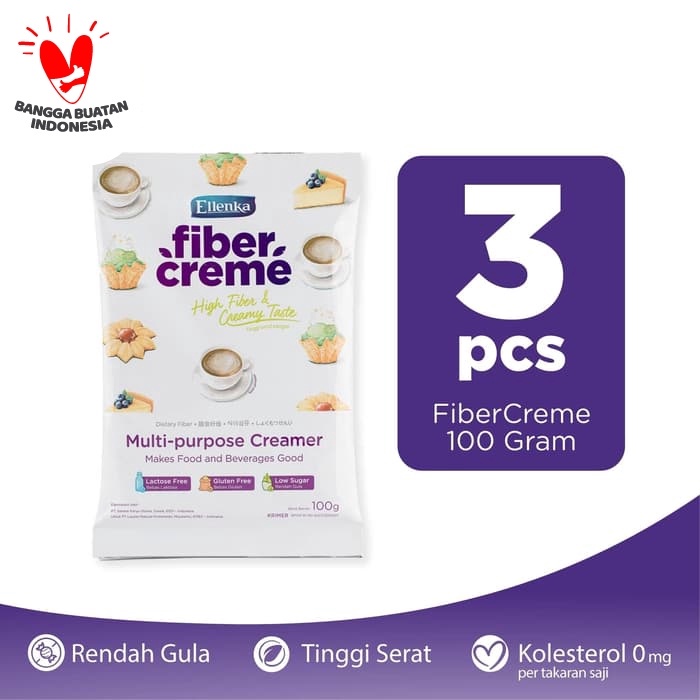 

Krimer- Fibercreme Sachet 100Gr - 3 Pcs -Krimer.