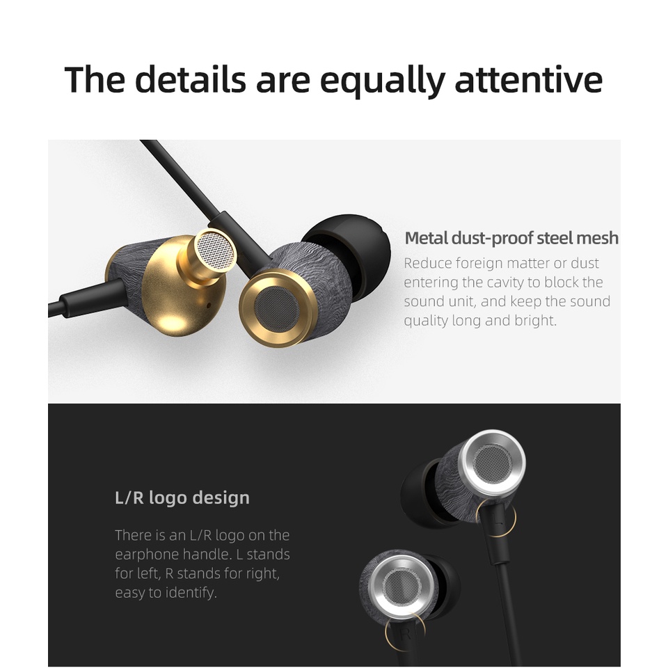 CCA CST In Ear Metal Earphone with MIC - Garansi Resmi