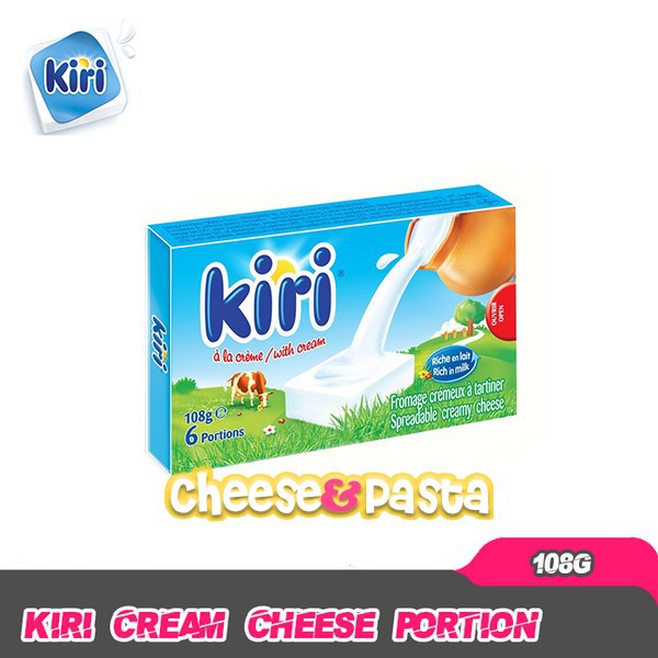 

Kiri Cream Cheese Fat & Portion 100 Gr