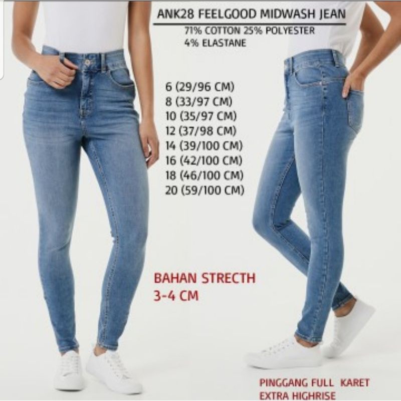 ANKO JEANS - Skinny Feel Good Black