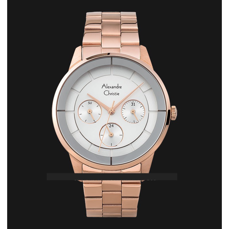 Alexandre Christie AC 2714 BF BRGSL Ladies Rosegold Silver