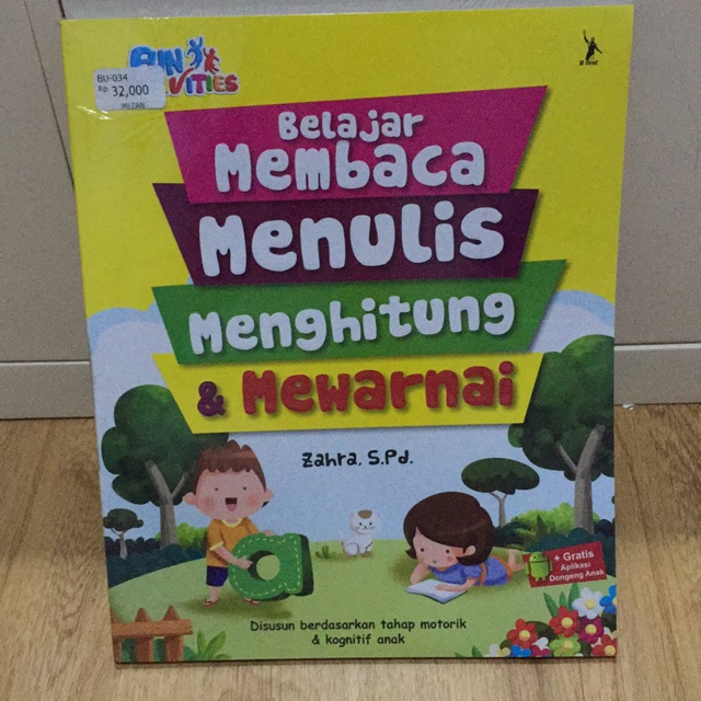 Belajar membaca, menulis, menghitung dan mewarnai
