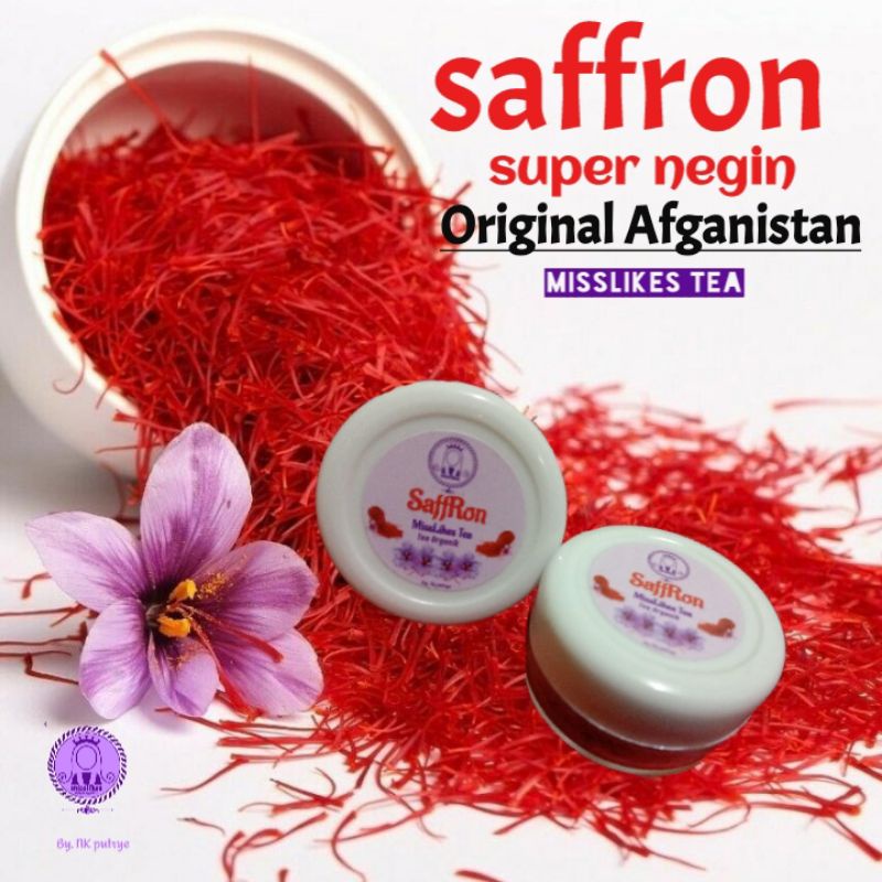 

Saffron super negin, tea Original Afganistan di jual eceran
