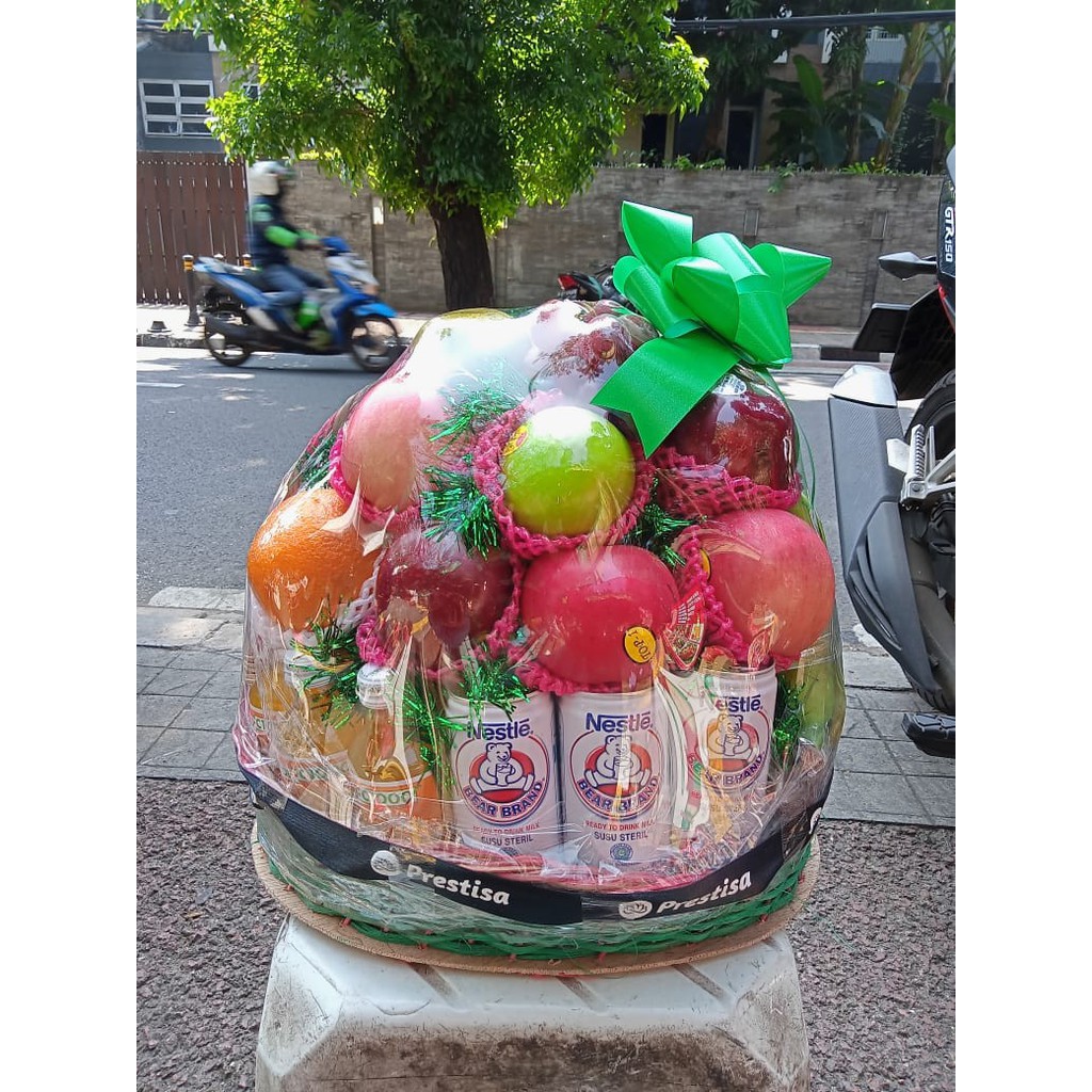 

Parsel Buah Custom Susu Vitamin Murah (BONUS FREE HAND SANITIZER)