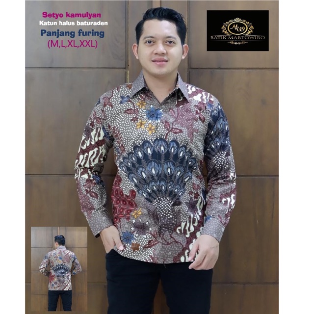 BATIK SETYO KAMULYAN FULL FURING KATUN HALUS BATURADEN SIZE M-XXL TERMURAH