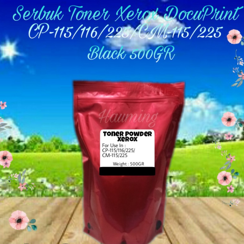 Serbuk Toner Xerox CP115 CP116 CP225 CM115 CM225 CM225fw CP115w CP116w CP225w Black 500gr